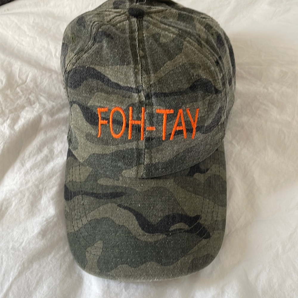 Turning 40 Camo baseball cap